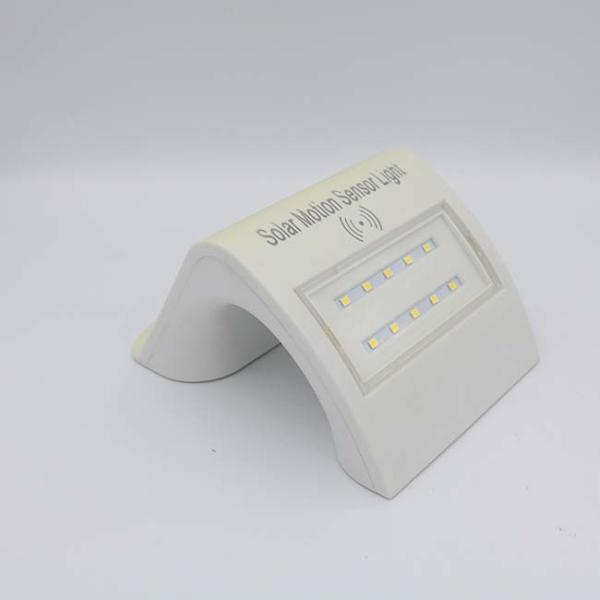 3W DC3.7V 6500K LED Solar Motion Sensor Light