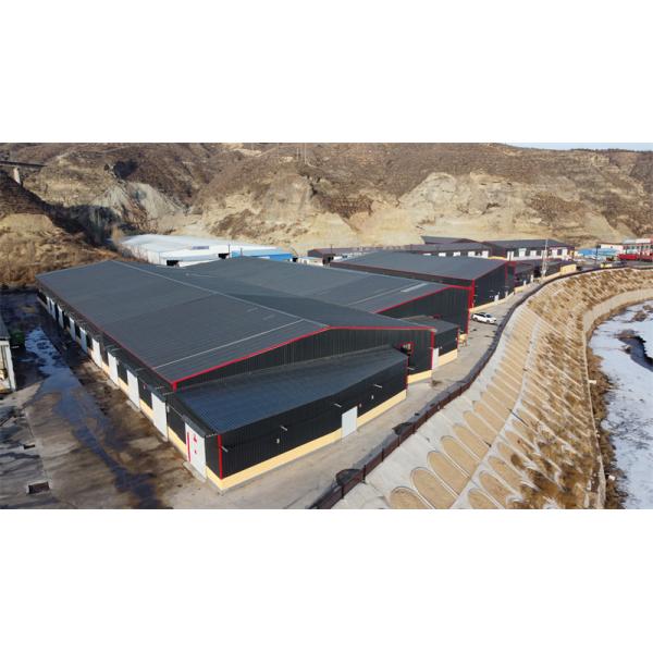 Customized High Strength Pre-Engineered Industrial Construction Solution Modern Design Steel Structure Workshop Factory Building