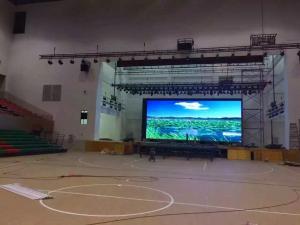 China Iron Cabinet Indoor LED Displays 7.62MM Pixel Pitch Low Thermal Impact Resistant on sale