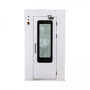 China Aluminum Cleanroom Air Shower Cabinet Customizable Powder Coated Steel / SUS304 on sale