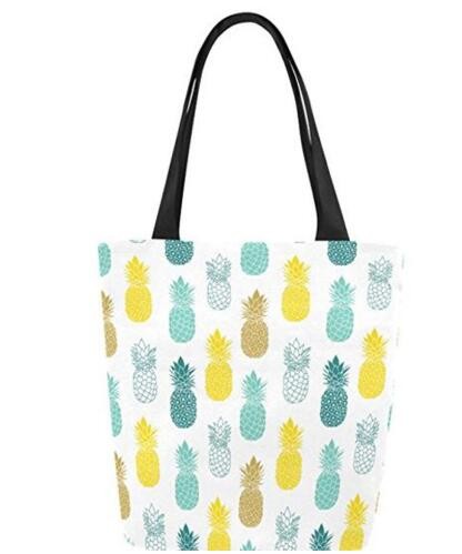 Custom silk screen printed Cotton material handle style blank natural cotton canvas bag without logo bagplastics bagease