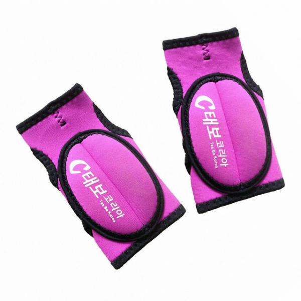 Exercise Fitness Hot Pink Neoprene Weighted Gloves 1LB pair