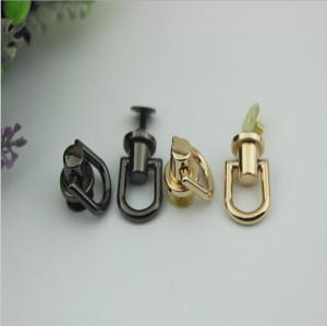 Cheap Hot products gold 10 mm metal strap buckles decorative rivets for leather handbag for sale