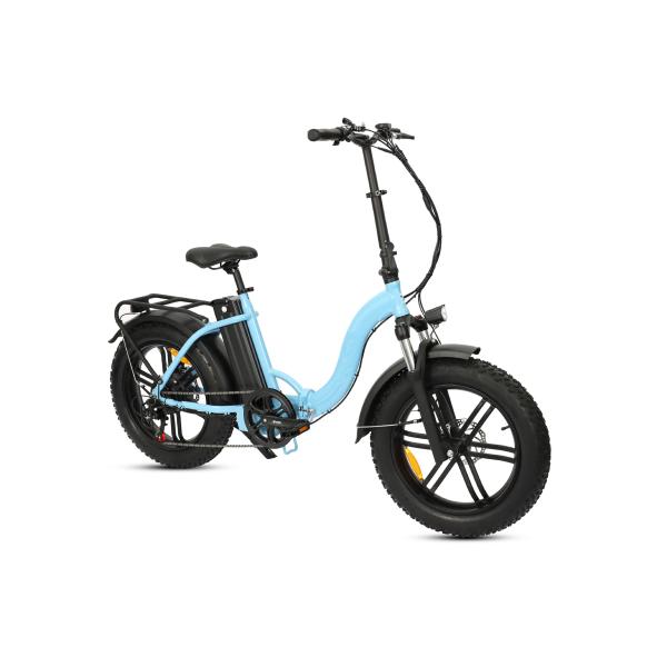Quality OEM Lightweight Electric Folding Bike , 48V 500W 20 Inch Folding E Bike wholesale