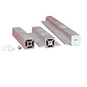 Cheap Clear Anodize Extruded Aluminum Profiles Of Bar For Pop-Up Exhibition Stand for sale