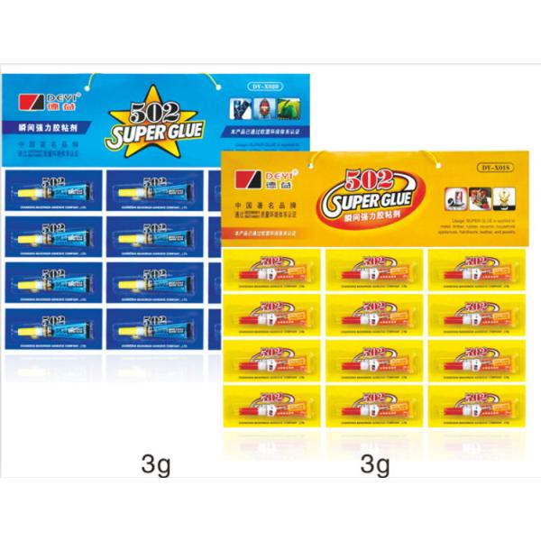 Multi Function Instant 502 Super Glue For High Heat Resistance And Intensity