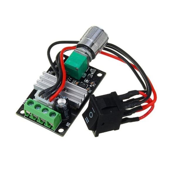 6V 12V 24V 3A Adjustable PWM DC Motor Speed Controller