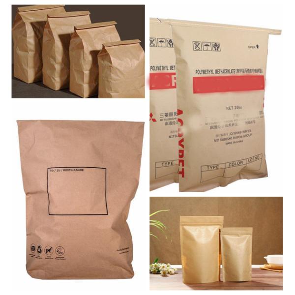 High Porosity Sack Kraft Paper 80gsm Brown Kraft Cement Bags Paper High Porosity Sack Kraft Paper 80gsm Brown Color For Cement Bags