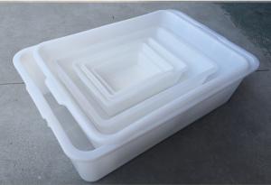 Cheap PE Plastic Freezer Tray Thickened Plastic Basin Fresh Ice Plastic Square Dispensing Tray for sale