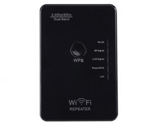 Cheap 2.4Ghz/5Ghz Concurrent Dual Band WIFI Repeater for sale
