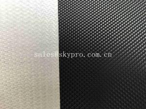 Cheap 1.6mm Black Diamond Textured Light PVC Conveyor Belting Strong Load Capacity for sale