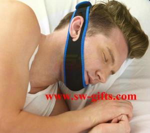 Cheap Anti Snoring Chin Strap Neoprene Stop Snoring Chin Support Belt Anti Apnea Jaw Solution Sleep Device for sale