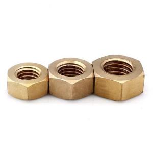 Cheap China Fastener Factory Copper Products Copper Nuts Brass Hardware Standard Parts for sale