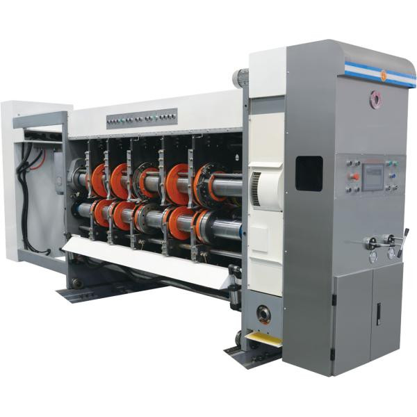 Automatic High Efficiency Corrugated Carton Box Machine 12 Months Warranty