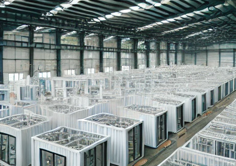 Removable movable board room Container mobile room living color steel simple construction site dormitory folding office