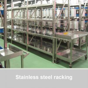 China Stainless steel racking Warehouse Storage Rack Warehouse Shelving on sale