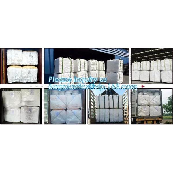 high capacity document pouch 1700kg extra strong circular woven polypropylene industrial big bags 1000kg, BAGEASE PACKAG