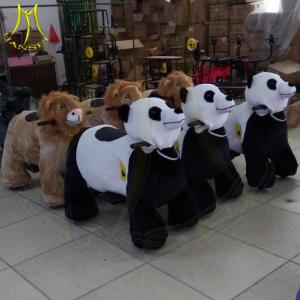 Hansel animals with battery for commercial centers ride on motorized animals