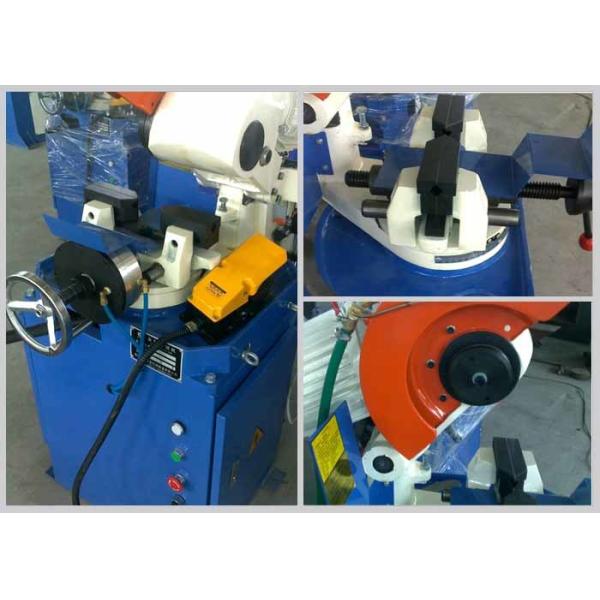 High Efficiency Semi Automatic Pipe Cutting Machine For Heating System Fittings