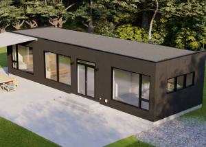 China Prefab Garden Studio Light Steel Space A Frame Tiny Homes Design on sale