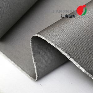 Cheap 8H Satin 0.8mm Fire Retardant Fabric PU 2 Sides Fire Resistant Curtains for sale