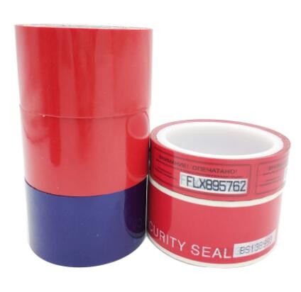 Matte silver tamper evident VOID security label sticker printing material,Sticker Roll Logo Label, Adhesive Matte Lamina