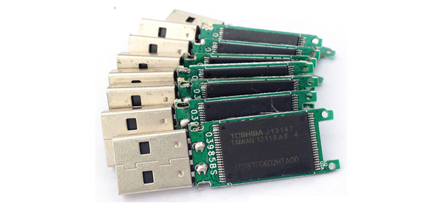 LED Light Twister Point Metal Stick Bulk 4GB USB Flash Drive Free Landyard