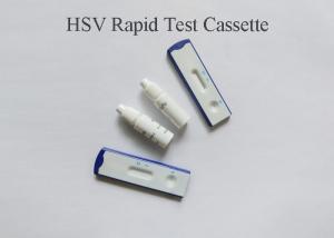 Cheap Rapid Diagnostic HSV Test Kit Cassette Gold Colloidal Detect  HSV 1/2 Antibodies for sale