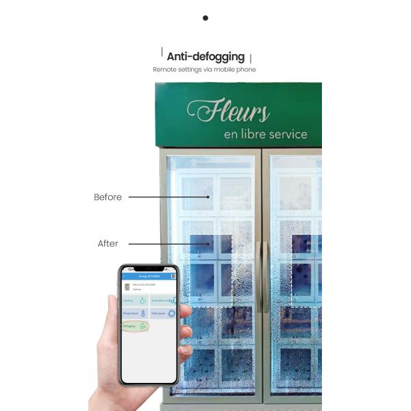 Self Service Cooling Fresh Bouquet Flower Vending Machine