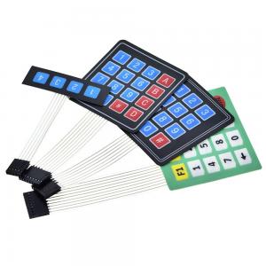 Cheap 16 Key Membrane Switch Keypad 4 * 4 Matrix Keyboard For DIY KIT for sale