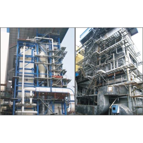 Hot Water CFB Boiler Circulating Fluidized Bed High Desulfurization Rate ASME standard