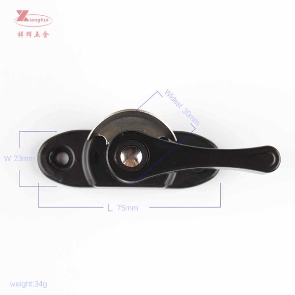 Aluminium Alloy Frame UPVC Sliding Window Security Lock with Crescent Window Lock