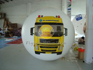 Cheap 5*2.2m Inflatable Large Advertising Printed Helium Balloon with digital printing for Party for sale