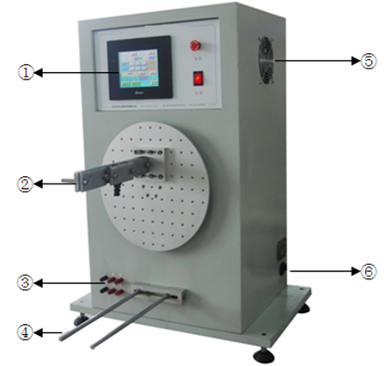 High Accuracy Plug Flexing Tester With Touch Screen / Alarm