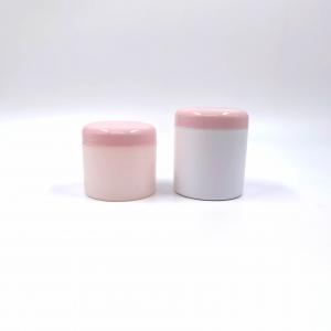 Cheap Silk Printing PP PS Plastic Cosmetic Jars 60ml 120ml 180ml for sale
