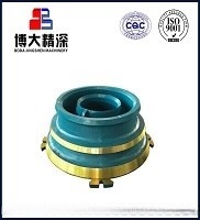 GP200 GP300 Manganese Steel Mn18Cr2 Stone Cone Crusher Spare Parts for Replacement