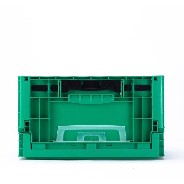Solid Box Collapsible Vegetable PP Crate Eco-Friendly Stackable EU Crate for Parts