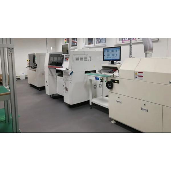 High Speed Energy Saving SMT Production Line Semi Auto electronic assembly line