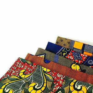 China 135gsm Real Wax Fabric African Wax Prints Water Resistant and for Fashionable Apparel on sale