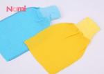 Blue / Yellow Exfoliating Bath Gloves Spa Bath Mitt Simple Design Eco - Friendly