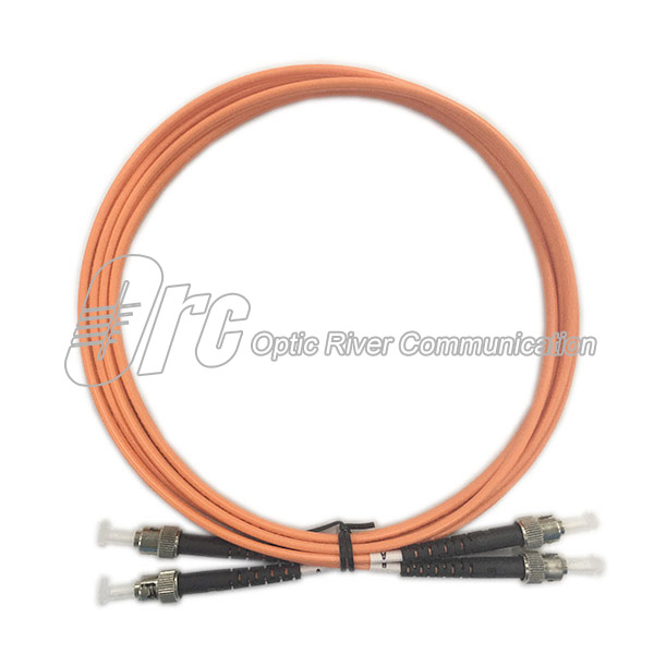 ST/PC To ST/PC Duplex Multi Mode Patch Cord OM2 3.0mm G652D