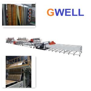 China PVC Plastic Floor Production Machine PVC Flooring Leather Extrusion Line Twin screw extruder on sale