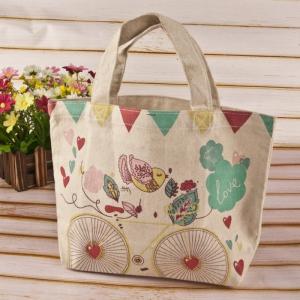 Cheap Popular Cotton Shoulder Bag Customized Logo Reusable Shopping Bags for sale
