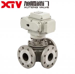 Cheap Normal Temperature T Type High Platform Square Three-Way Ball Valve for 30-Day Return for sale