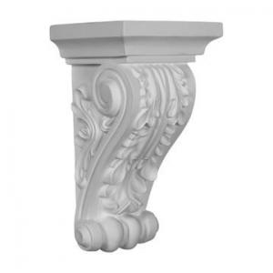Cheap Fypon Sculptured Stainable Corbels Brackets PU Cornice Polyurethane Molded Products for sale