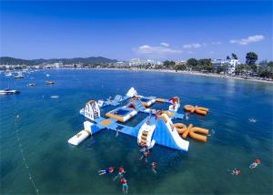 Cheap Professional Huge Inflatable Water Park / Inflatable Sea Water Park For Event for sale