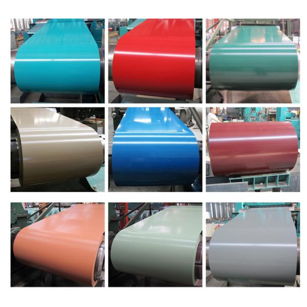 Wear Resistant PPGI PPGL Corrosion Resistance ASTM Prepainted Galvanized Coil