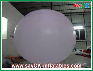 China 2 meter Inflatable Lighting Decoration , Inflatable Light Balloon with Ground Ball on sale