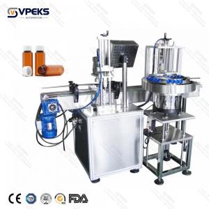 China 30-40 Bottles/Min Bottle Capping Machine Theli Packing Machine With 2-12 Filling Nozzles on sale