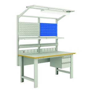 China Heavy Duty Anti Static Bench Esd Test Table Static Dissipative Work Surface on sale